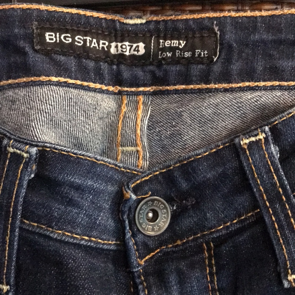 Jeans-Big Star Remy, Low Rise Ankle Crops - Picture 2 of 7